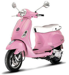 Vespa: LX 50 limited edition pink