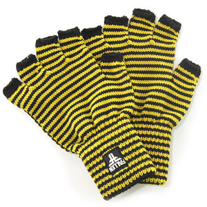 Перчатки Fallen Mini Striped Black/Yellow