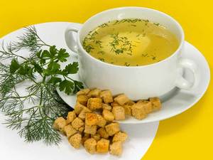 вкусный грибной бульон