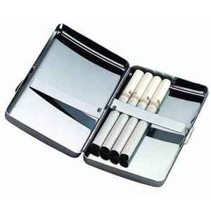 silver(ish) cigarette case