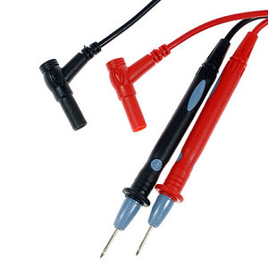 Multimeter Test Leads (110cm / Red + Black Leads)