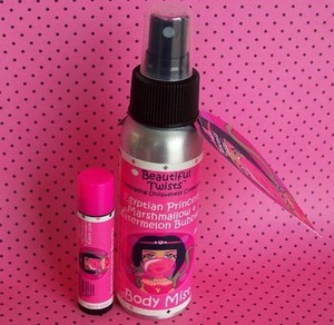 EGYPTIAN Princess Marshmallow and Watermelon Bubble Gum Lip Conditioner and Body Mist Set