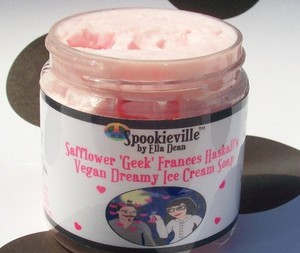 Geek Safflower Frances Haskall's Dreamy Creamy Vegan Ice Cream Soap