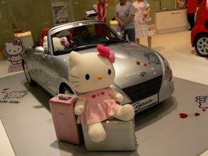 Мягкую игрушку Hello Kitty.