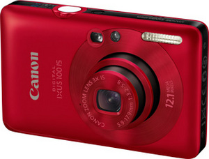 Canon IXUS 100 IS Red