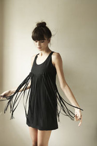 Silence + Noise Fringe Dress