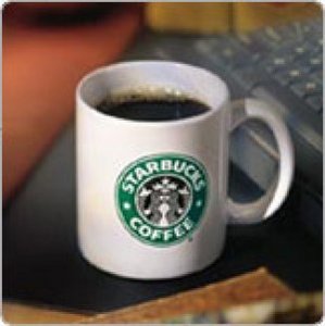САМАЯ большая кружка Starbucks (классическая, белая)