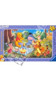 Пазл-15 "Пикник Винни" (063512)