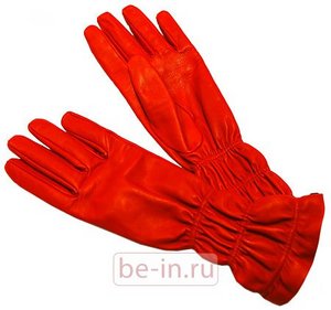 перчатки красные, желтые или фиолетовые