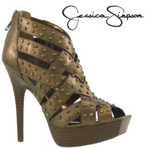 Jessica Simpson : Josephine Bootie - Bronze