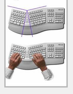 Клавиатуру Microsoft Natural Ergonomic