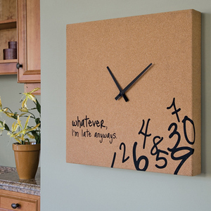 Whatever I’m Late Anyways Wall Clock