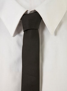 Black Slim Tie