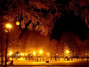 Прогулка по ночному городу