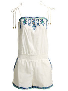 Embroidered Playsuit