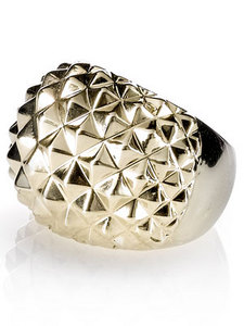 Studded Hedgehog Ring