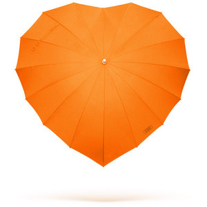 зонт в форме сердца