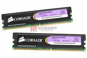 2048Mb (2x1024Mb) PC2-6400 800MHz DDR2 DIMM Corsair XMS2, TWIN2X2048-6400, BOX