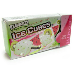 Ice Breakers Kiwi Watermelon Ice Cubes