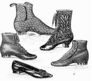 Викторианские ботинки