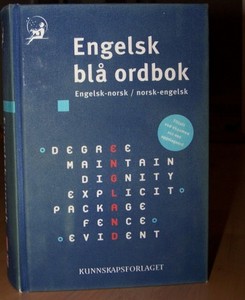 англо-норвежский и обратно словарь