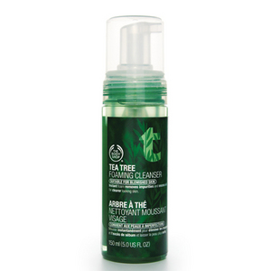 tea tree foaming cleanser