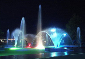 Фонтаны в ОАЭ...