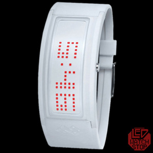 Multifunction LED Watch - Red/White