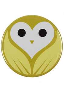 Owl Check You Out Pocket Mirror