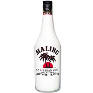 cocktail with Malibu