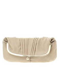 Mischa Barton Sydney Clutch Bag (Stone)