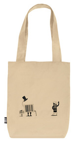 Сумка-авоська «Торбус» с принтом «Берет»