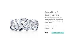 Кольцо от Tiffany & Co