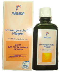 Масло против растяжек Weleda Schwanger-Schafts-Pflegeol