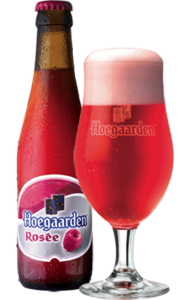 1-2 bottles of Hoegaarden Rosee