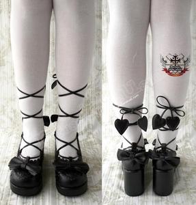 SWEET GOTHIC LOLITA MOURN SHOES