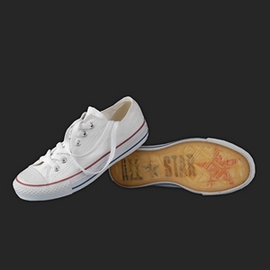 converse белые низкие