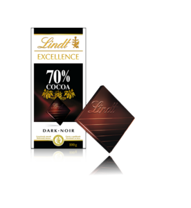 Lindt  темный шоколад 70%