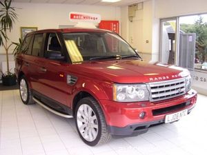 Range Rover Vogue Red