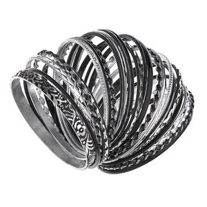 25 METAL BANGLES