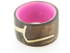 деревянное кольцо