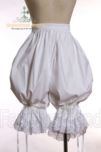 Gothic Lolita: Basic Long Cotton Bloomers