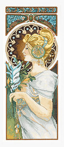 Набор для вышивки - Art Nouveau Quill Lanarte