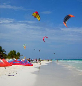 kite-surfing