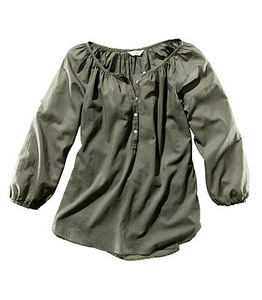 khaki blouse