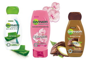 шампуни Garnier природная забота