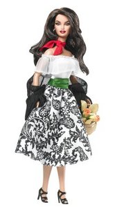 Dolls of the World Italian Barbie