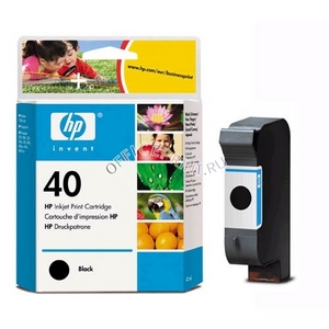 Картридж HP №40 (51640A) черный