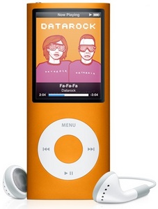 iPod nano orange