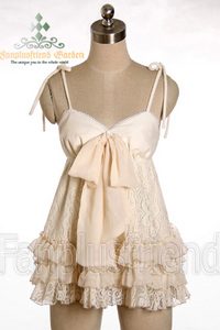 Cutie Lolita Straps Baby Doll Top